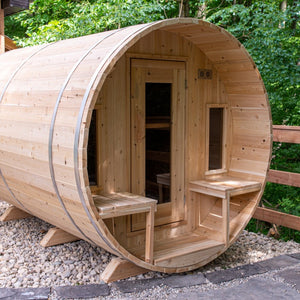 Dundalk Leisurecraft Tranquility Outdoor Sauna - 4 Person - CTC2345W