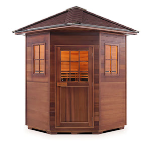 Enlighten Sauna MoonLight 4 Corner Dry Traditional Sauna