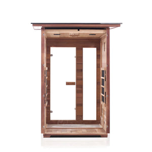 Enlighten Sauna Rustic 2 Full Spectrum Infrared Sauna