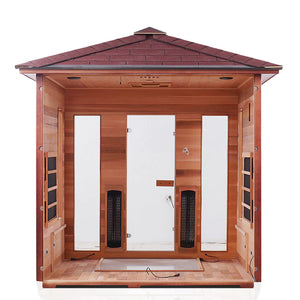 Enlighten Sauna Rustic 5 Full Spectrum Infrared Sauna